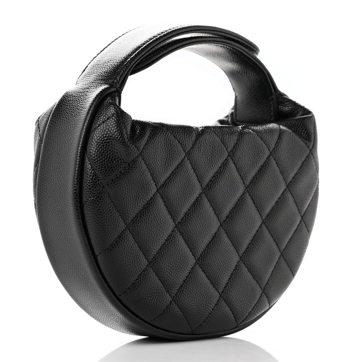Chanel  Caviar Quilted Polly Pocket Pouch Hobo