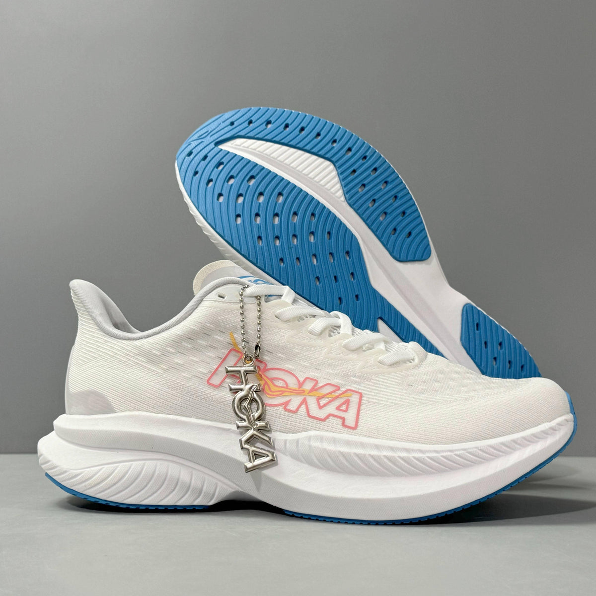 Hoka One One Mach 6 'White Nimbus Cloud'