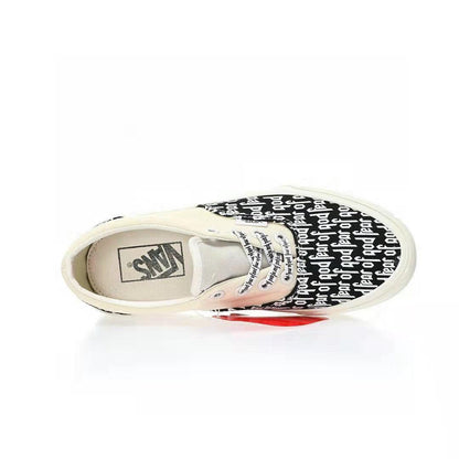 Fear of God x Vans Authentic Platform Low 'White/Black FOG'
