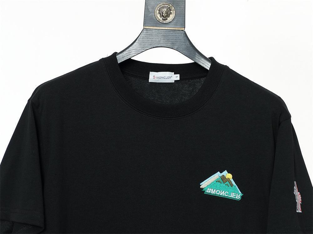 Moncler T-Shirt Without Collar 'Black'