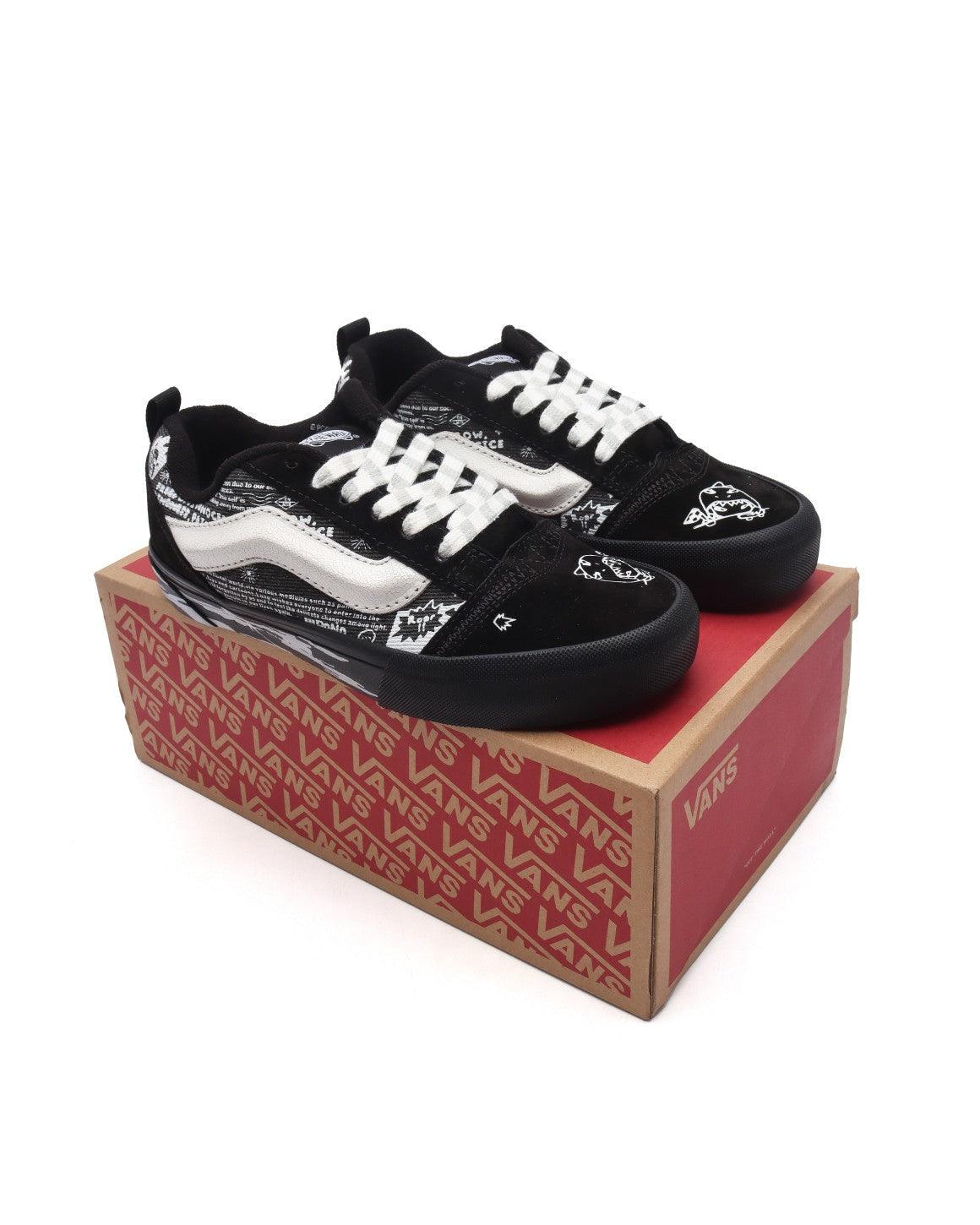 HIRONO x Vans Knu Skool 'Black/White'