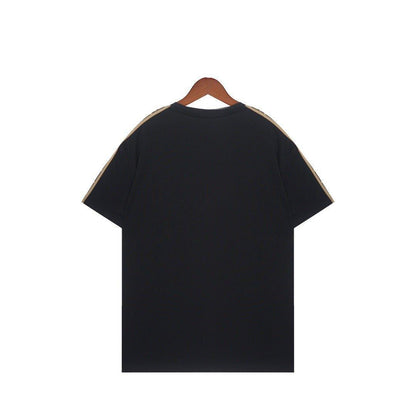 Fendi T-Shirt without Collar 'Black & Brown'