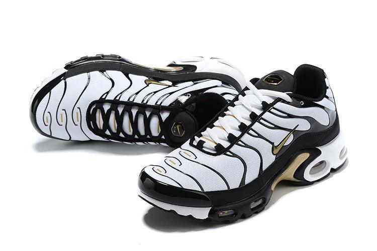 Nike Air Max Plus 'White Black Metallic Gold'
