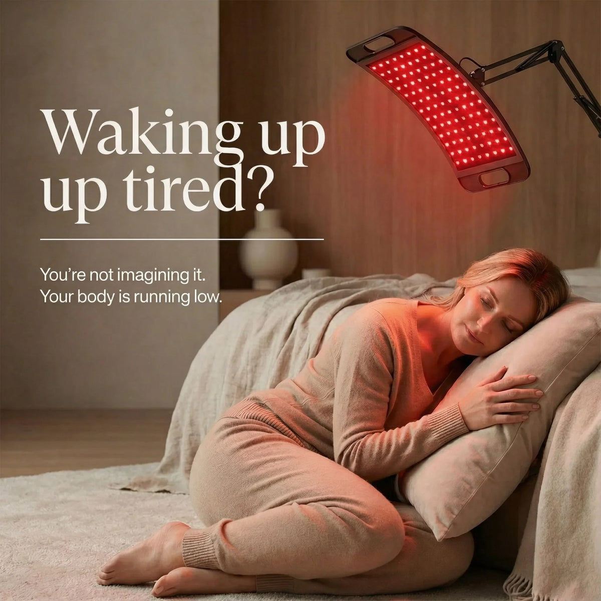 Nicebeam Sleep Recovery Red Light Therapy Lamp
