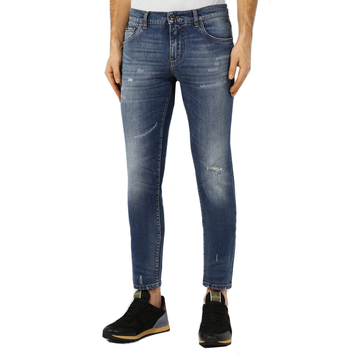 Dolce & Gabbana Cotton Denim Jeans