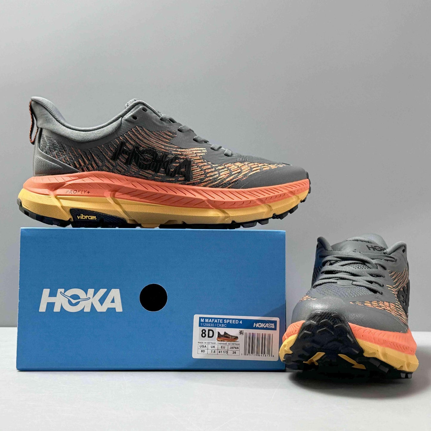 HOKA ONE ONE Mafate Speed 4 'Castlerock Flame'