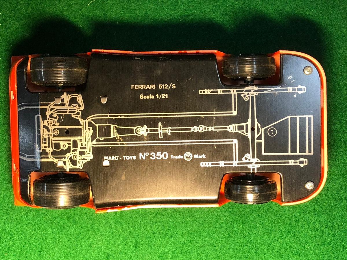 Ferrari 512/S Flywheel Motor by Marc Toys 1:16 (350)(No box)