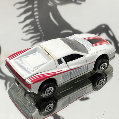 Ferrari Testarossa White by Road Champs 1:64 (No box)