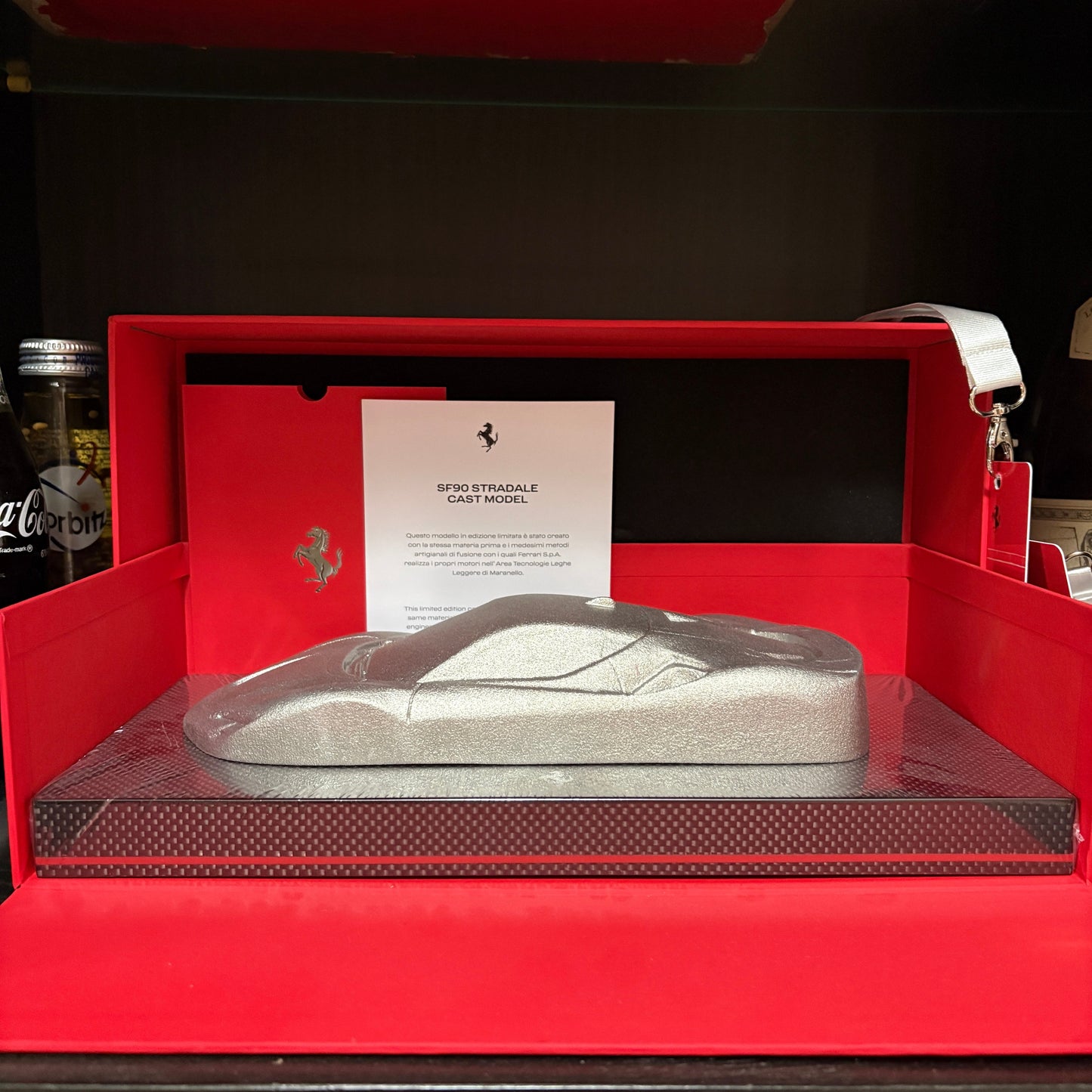 Ferrari SF90 Stradale Cast Model 1:18 Light Alloy