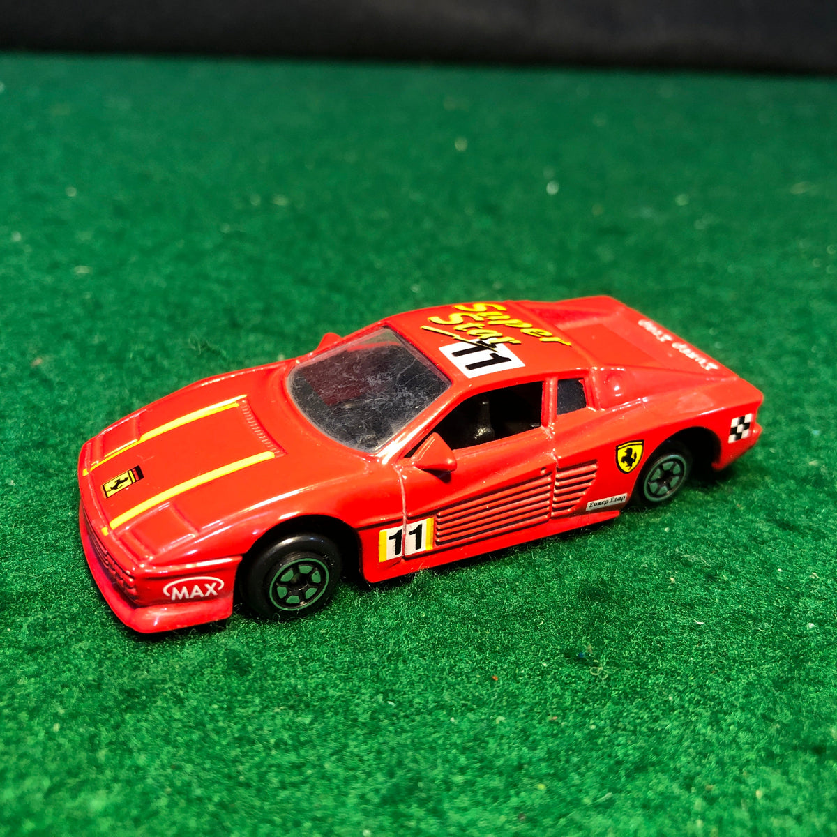 Ferrari Testarossa N 11 Greek Super Star Red 1:60 (No box)