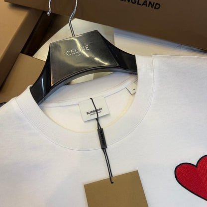 Burberry T-Shirt Without Collar 'White'