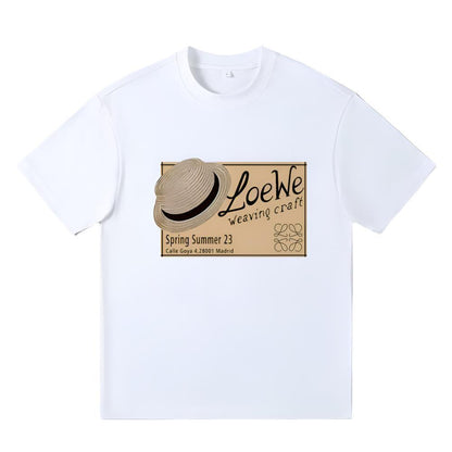 Loewe T-Shirt Without Collar 'White'