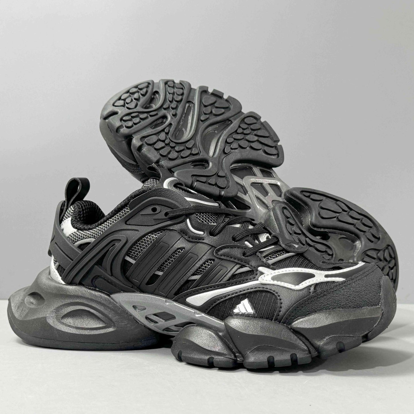 Adidas XLG Runner Deluxe 'Vento Black' - Men's Casual Sneakers