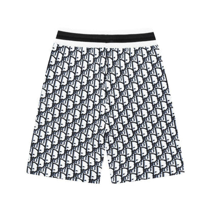Dior Knit Basketball Shorts 'Black/White'