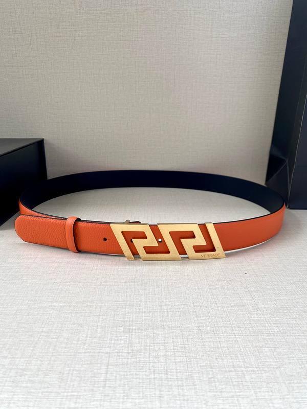 Versace Medusa Belt 'Brown'