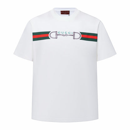 Gucci T-Shirt White Crewneck - Luxury Cotton Comfort & Style