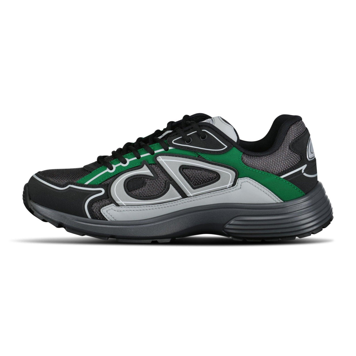 Dior B30 Trainers Green, Grey & Black