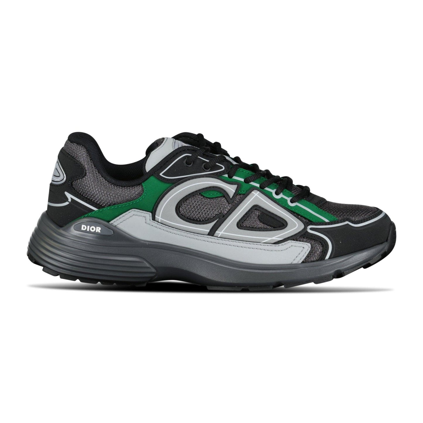 Dior B30 Trainers Green, Grey & Black