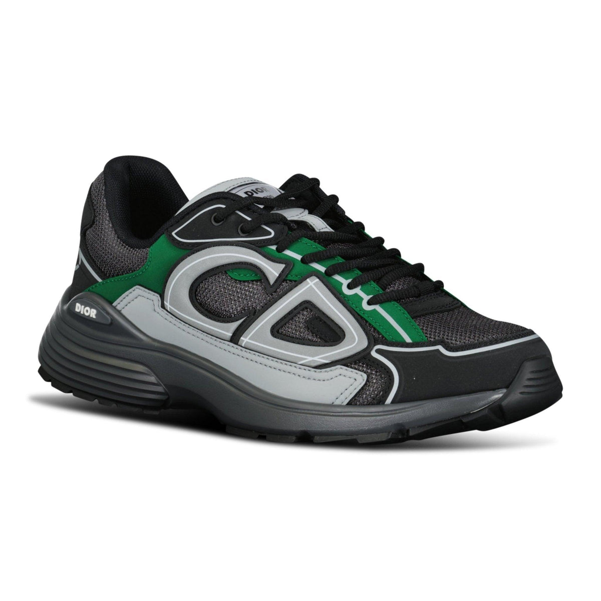 Dior B30 Trainers Green, Grey & Black