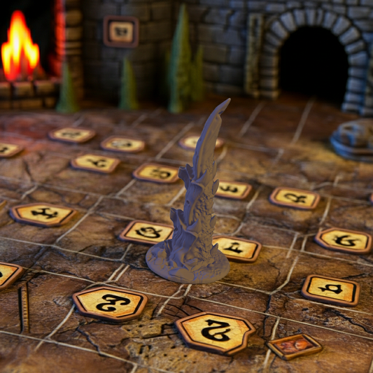 Alien Terrain Pieces – Modular Tabletop Scenery (Unpainted)