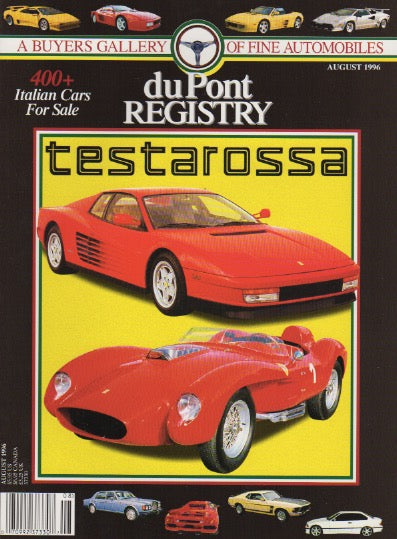 du Pont Registry Magazine 1996/08