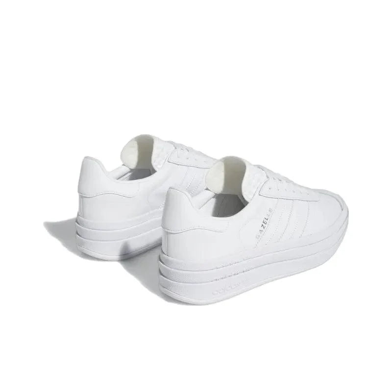 Adidas Gazelle Bold 'Triple White' - Women's Platform Sneakers