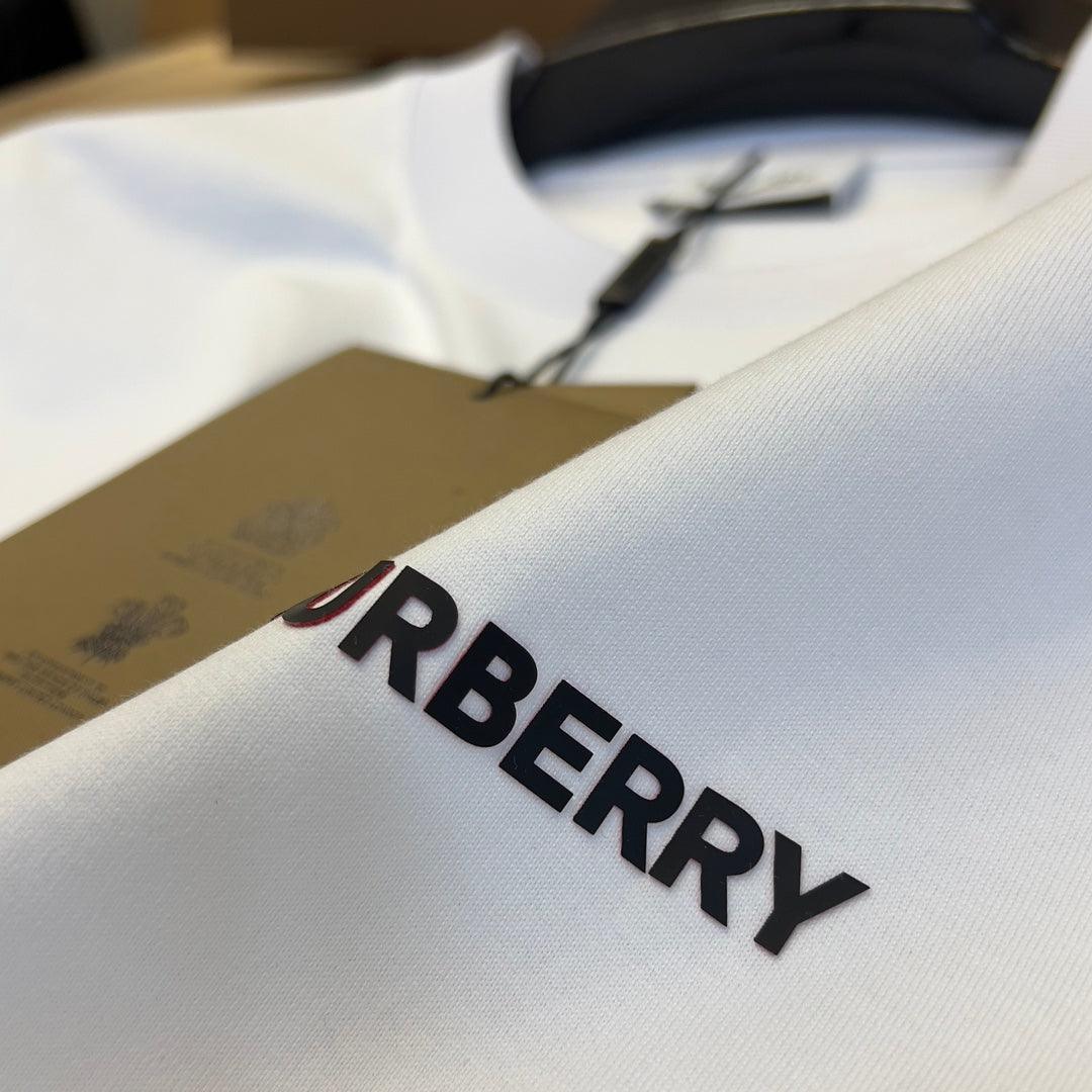 Burberry T-Shirt Without Collar 'White'