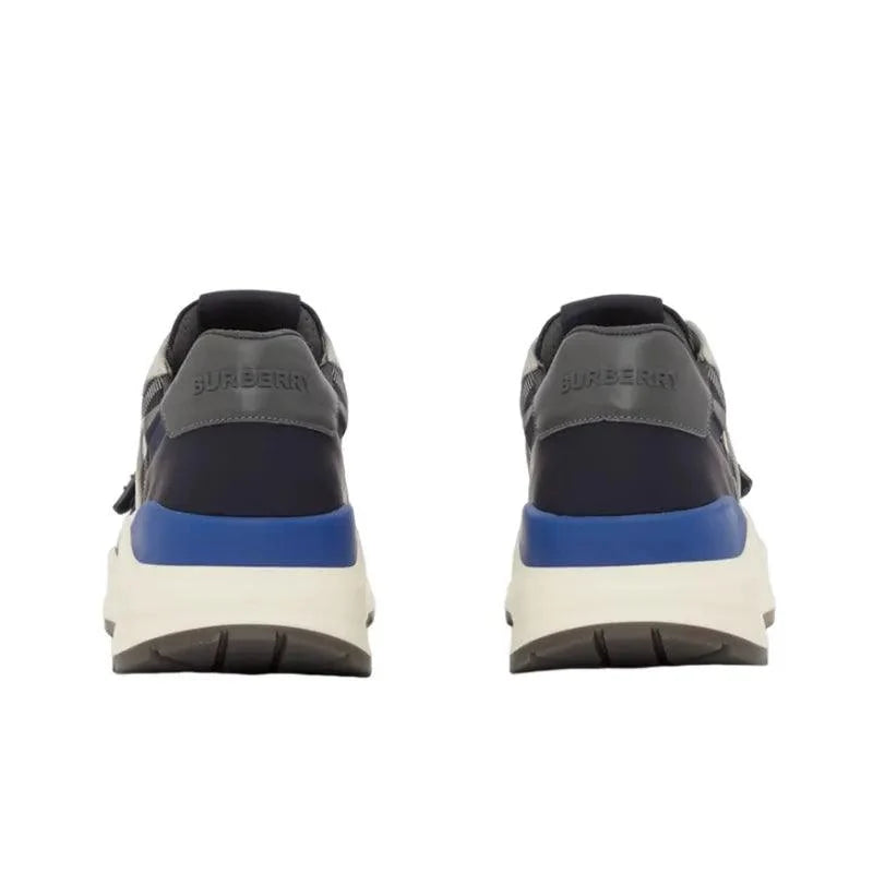 Burberry Check Sneakers 'Dark Charcoal Blue'