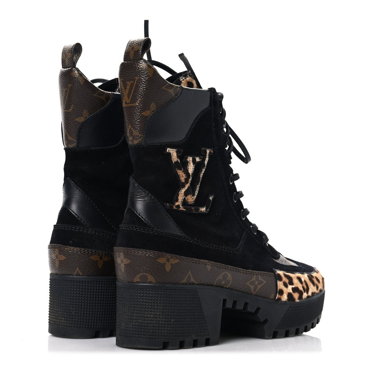 Louis Vuitton  Laureate Platform Desert Boots