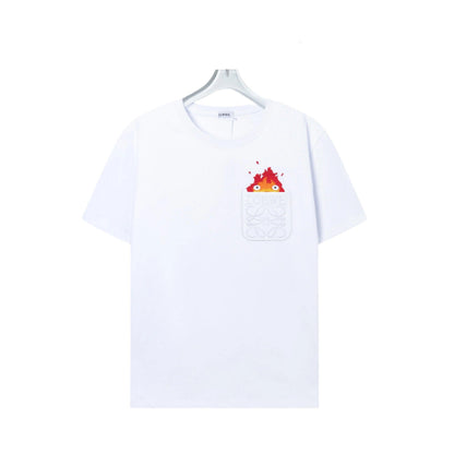 Loewe T-Shirt Without Collar 'White'