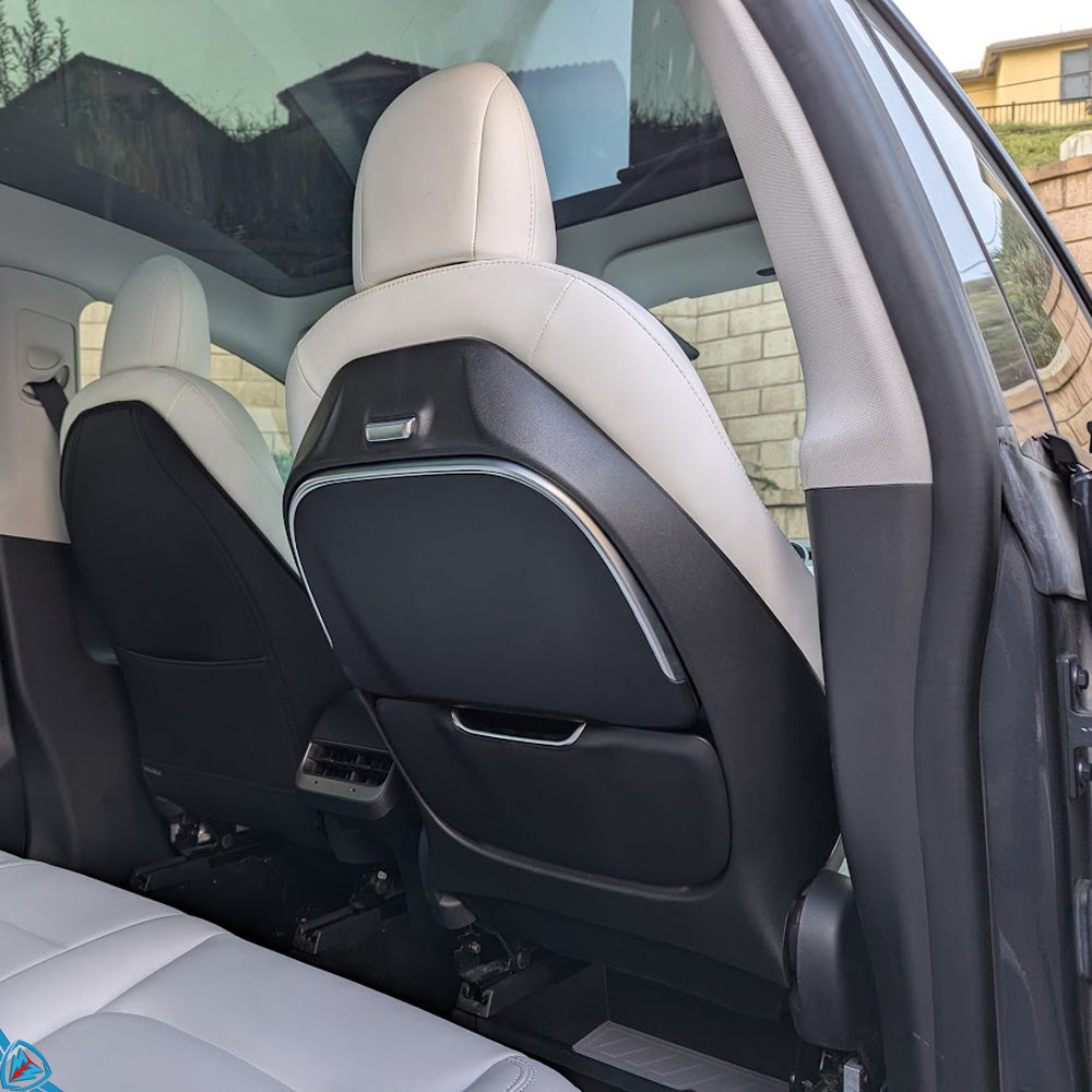 2017-2024 Tesla Model 3 / Y (MK1) Luxury Seat Back Replacement with Folding Table & Wireless Charging | E3Tuning — photo 3 of 6