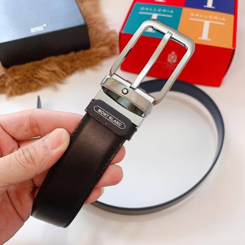 Mont Blanc Men's Belt 'Black'