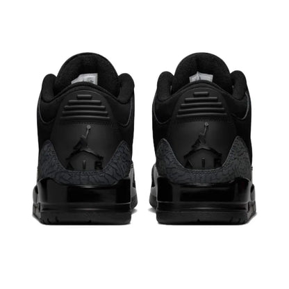 Air Jordan 3 Retro 'Black Cat' 2025 – Men's Stealth Sneaker