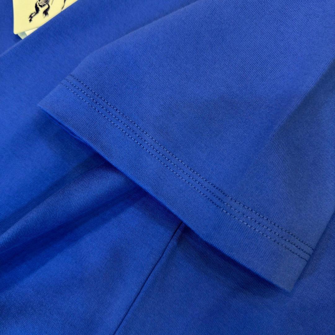 Burberry T-Shirt Without Collar 'Blue'