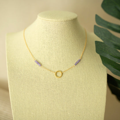 Amethyst Solara Necklace