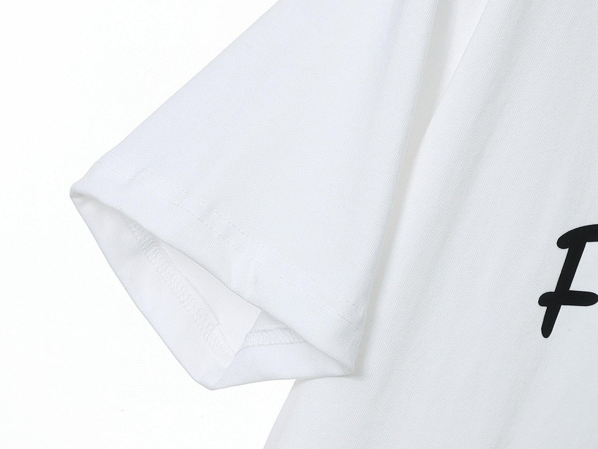 Fendi T-Shirt without Collar 'White'
