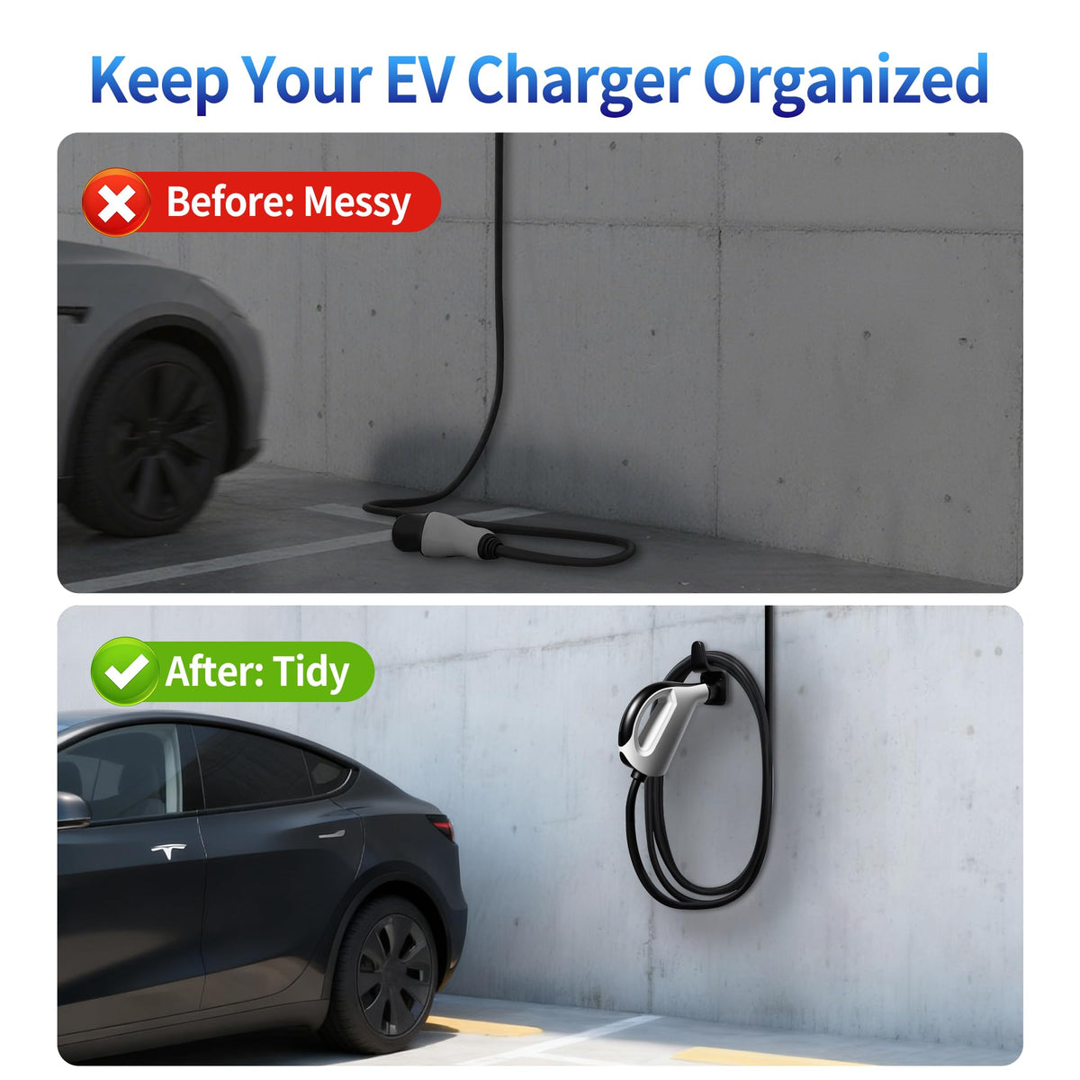 WenStorm EV Charger Wall Mount