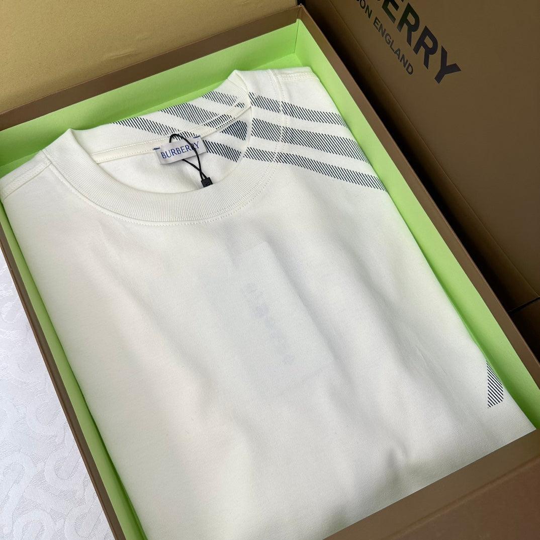 Burberry T-Shirt Without Collar 'White'
