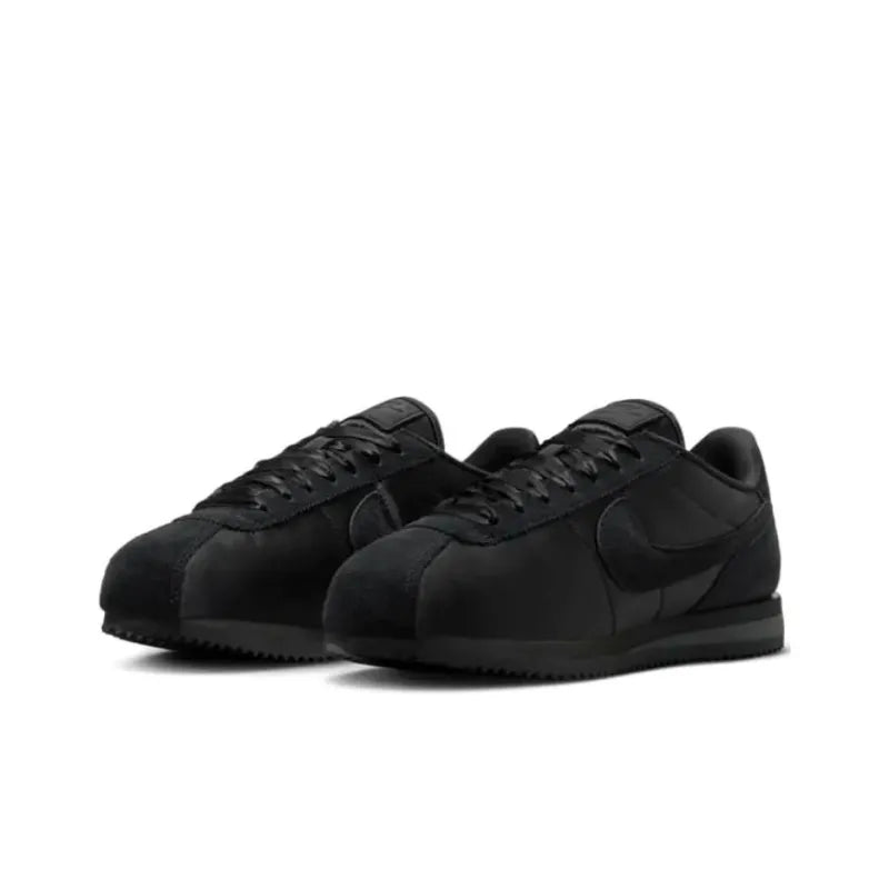 Nike Cortez Textile Satin 'Triple Black' – Satin Lifestyle Sneakers