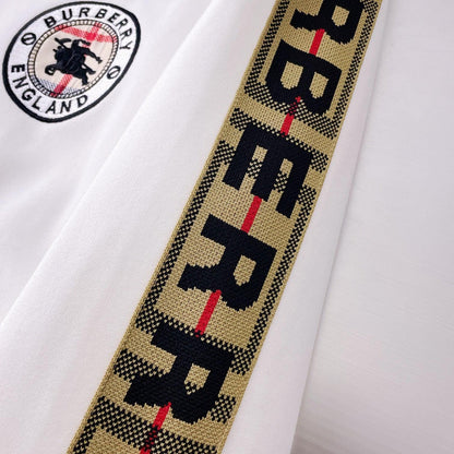 Burberry Long Pant 'White/Brown/Beige'