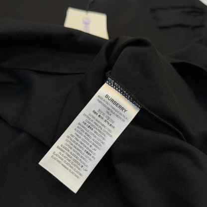 Burberry T-Shirt Without Collar 'Black'