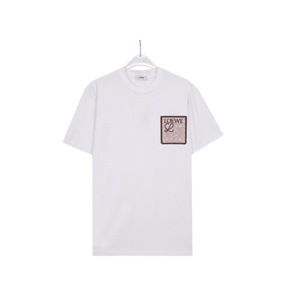 Loewe T-Shirt Without Collar 'White'