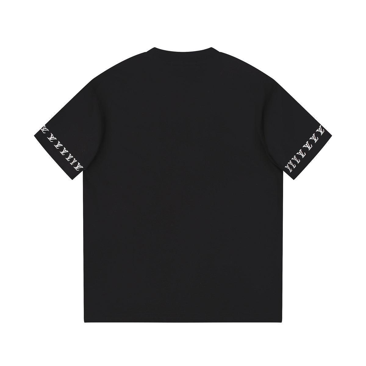 Louis Vuitton T-Shirt Without Collar 'Black'