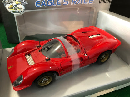 Ferrari 330 P4 1967 Spyder Red by Eagle's Race 1:18