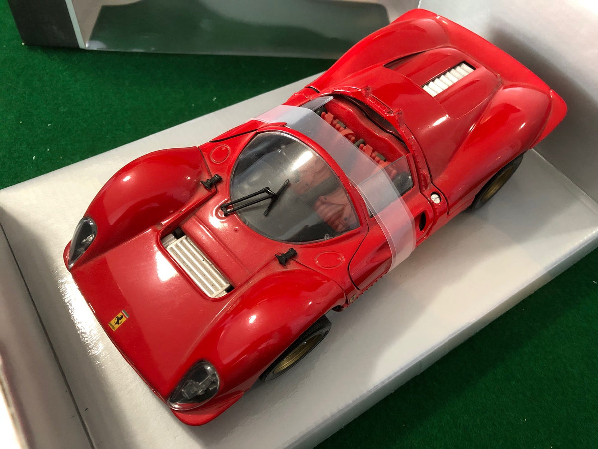 Ferrari 330 P4 1967 Spyder Red by Eagle's Race 1:18