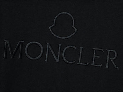 Moncler T-Shirt Without Collar 'Black'
