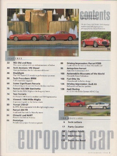 European Car Magazine, 1994/09