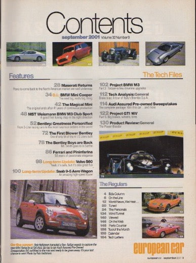 European Car Magazine, 2001/09