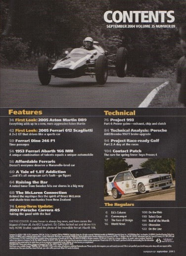 European Car Magazine, 2004/09
