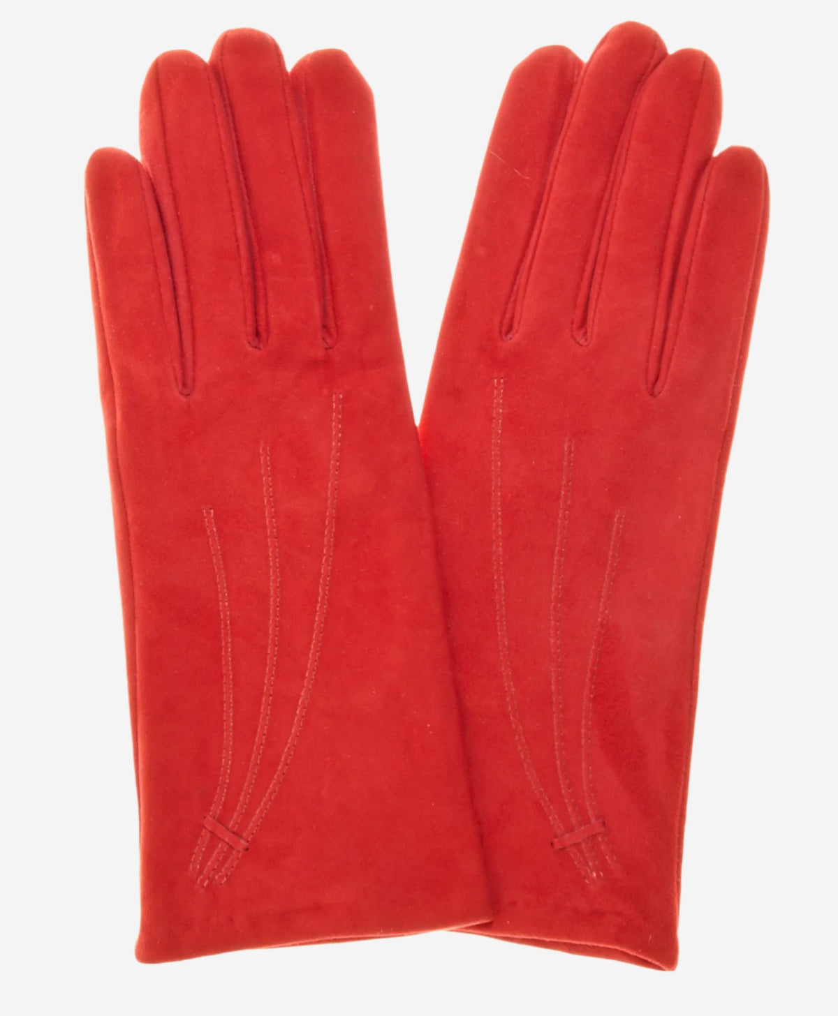 EC4520 (red) - Women's Italian Cashmere Lined Suede Gloves — photo 1 of 7